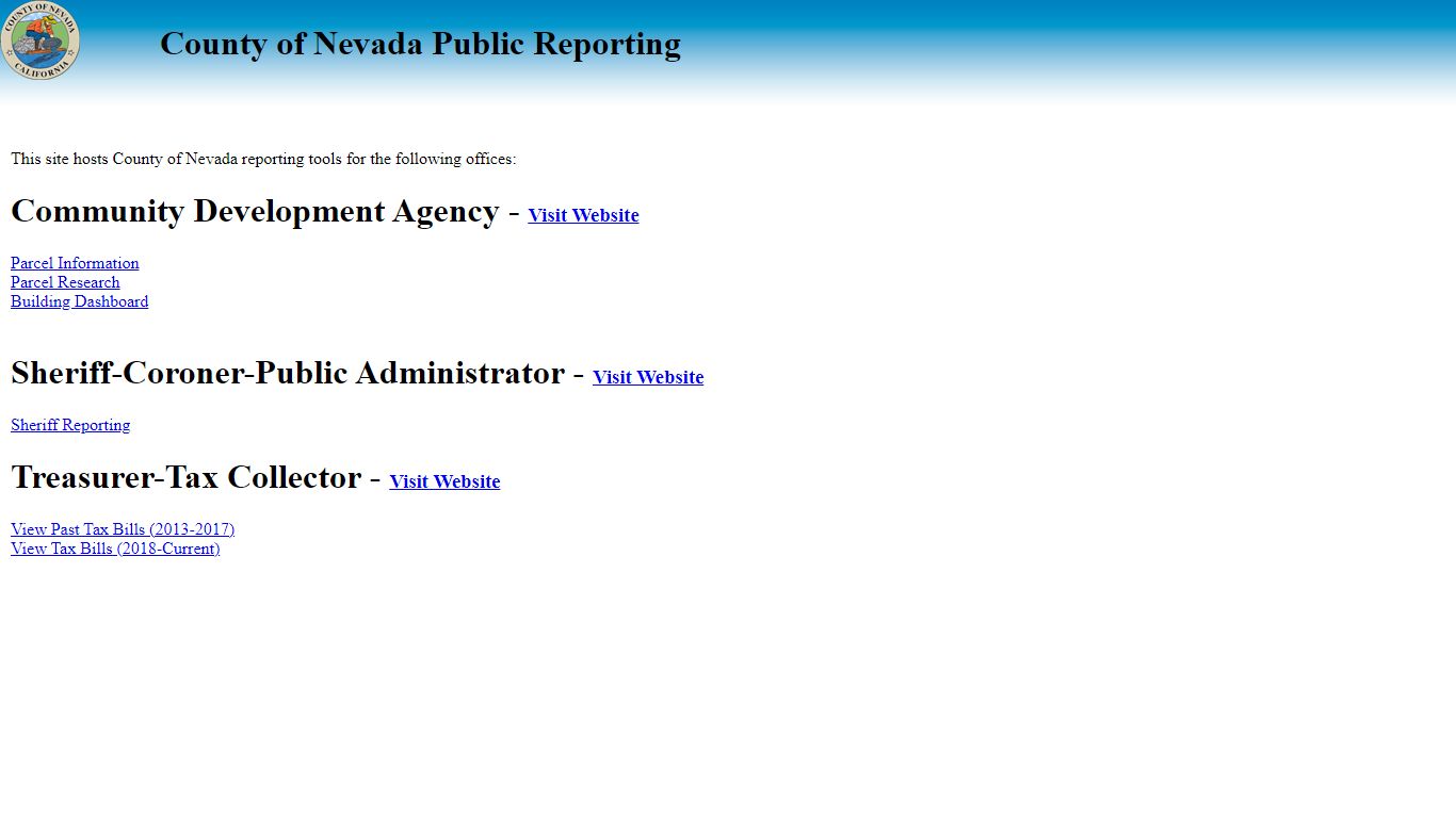 Inmates in Custody - County of Nevada Public Reporting